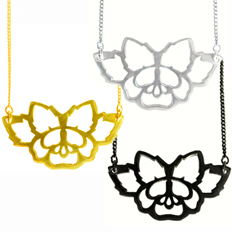 fushia necklace